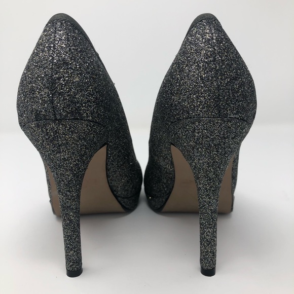 LOFT Glitter Sparkle Holiday Heels - Picture 4 of 7